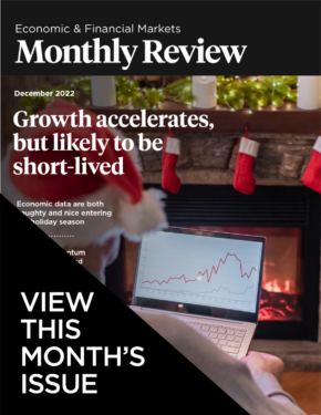 Economic and financial markets December monthly review.